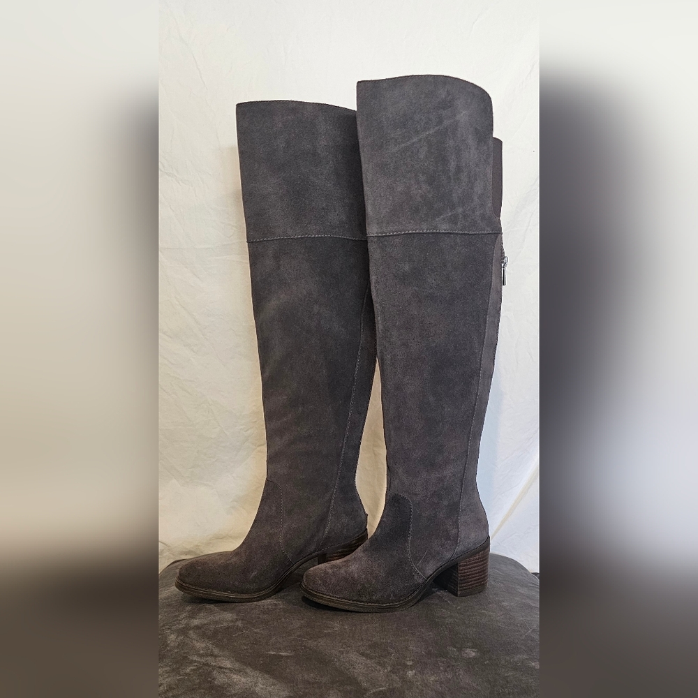 *NWT* Lucky Brand Charcoal Over the Knee Boots